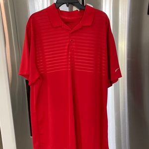 Men’s Nike Red Dri Fit Polo. XXL